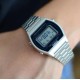 Чоловічий годинник Casio B640WD-1A — Класичний електронний годинник у сріблястому корпусі