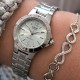 Жіночий годинник Casio LTP-1177A-3A Classic з бірюзовим циферблатом та сталевим браслетом