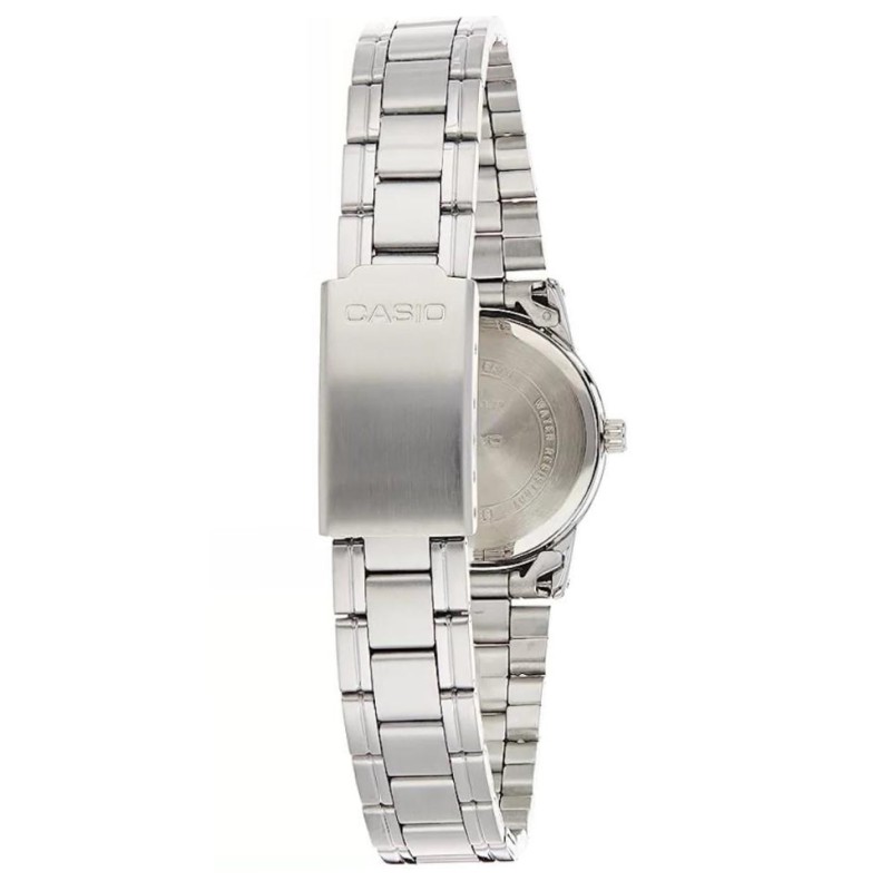 Жіночий годинник Casio LTP-V002D-2B3 Original з синім циферблатом та датою