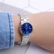 Жіночий годинник Casio LTP-V002D-2B3 Original з синім циферблатом та датою