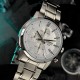 Мужские часы Casio MTP-E510D-7A — классический хронограф с минеральным стеклом и стальным браслетом