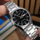 Чоловічий годинник Casio MTP-V006D-1B2 з календарем та металевим браслетом