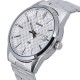 Мужские часы Casio MTP-VD03D-7A Classic с белым циферблатом и серебристым браслетом
