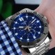 Чоловічий годинник Casio MTP-VD300D-2E — Класичний сталевий дизайн з синім циферблатом та календарем