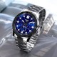 Чоловічий годинник Casio MTP-VD300D-2E — Класичний сталевий дизайн з синім циферблатом та календарем