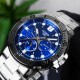 Чоловічий годинник Casio MTP-VD300D-2E — Класичний сталевий дизайн з синім циферблатом та календарем