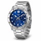 Чоловічий годинник Casio MTP-VD300D-2E — Класичний сталевий дизайн з синім циферблатом та календарем
