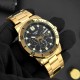 Чоловічий годинник Casio MTP-VD300G-1E золотистий на браслеті з багатофункціональним циферблатом