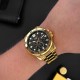 Чоловічий годинник Casio MTP-VD300G-1E золотистий на браслеті з багатофункціональним циферблатом