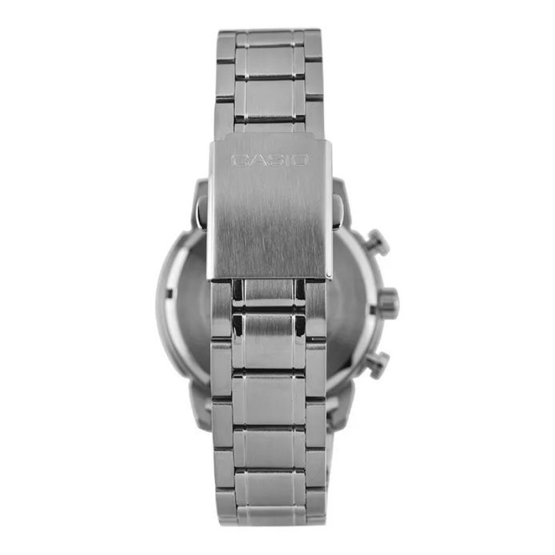 Мужские часы Casio MTP-E515D-8A из нержавеющей стали, классический кварцевый браслет