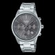 Мужские часы Casio MTP-E515D-8A из нержавеющей стали, классический кварцевый браслет
