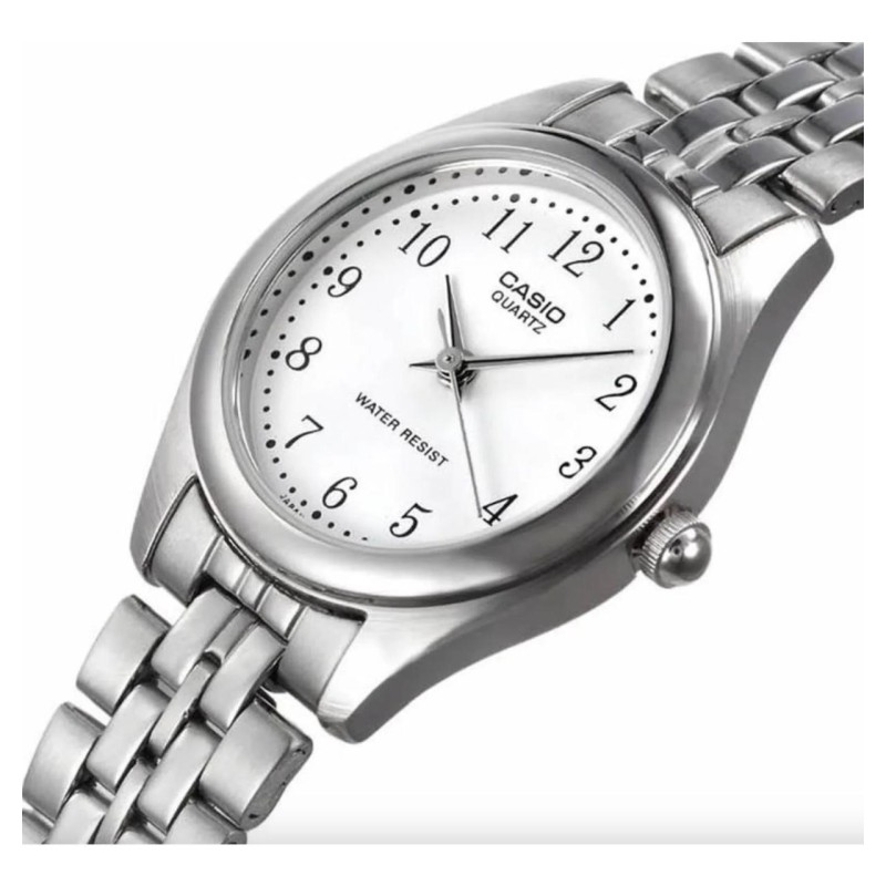 Жіночий годинник Casio LTP-1129A-7B — Класична модель з мінеральним склом та сталевим браслетом