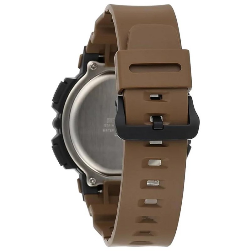 Чоловічий годинник Casio WS-1500H-5A — спортивна модель з водозахистом 10 ATM та електронним дисплеєм