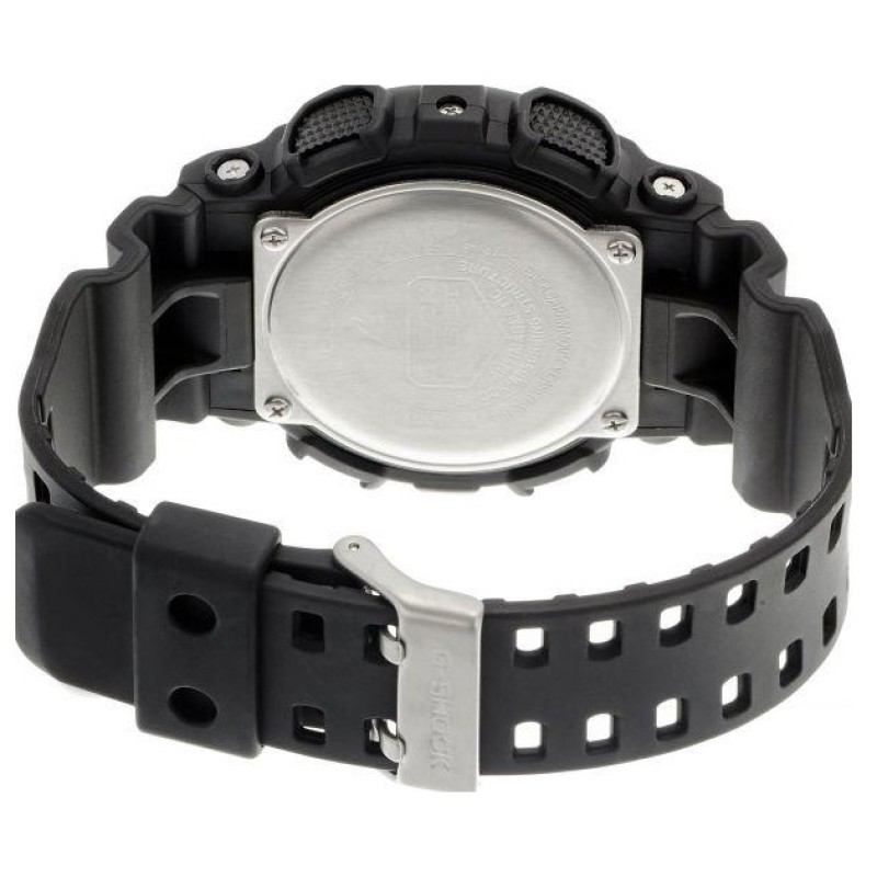 Мужские часы Casio G-SHOCK GA-100-1A1 – противоударные спортивные часы с водозащитой 20 ATM