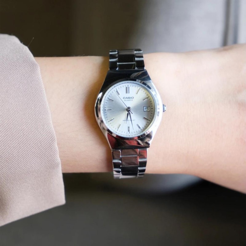 Жіночий годинник Casio LTP-1170A-7AR – Класична модель у сріблястому кольорі з мінеральним склом