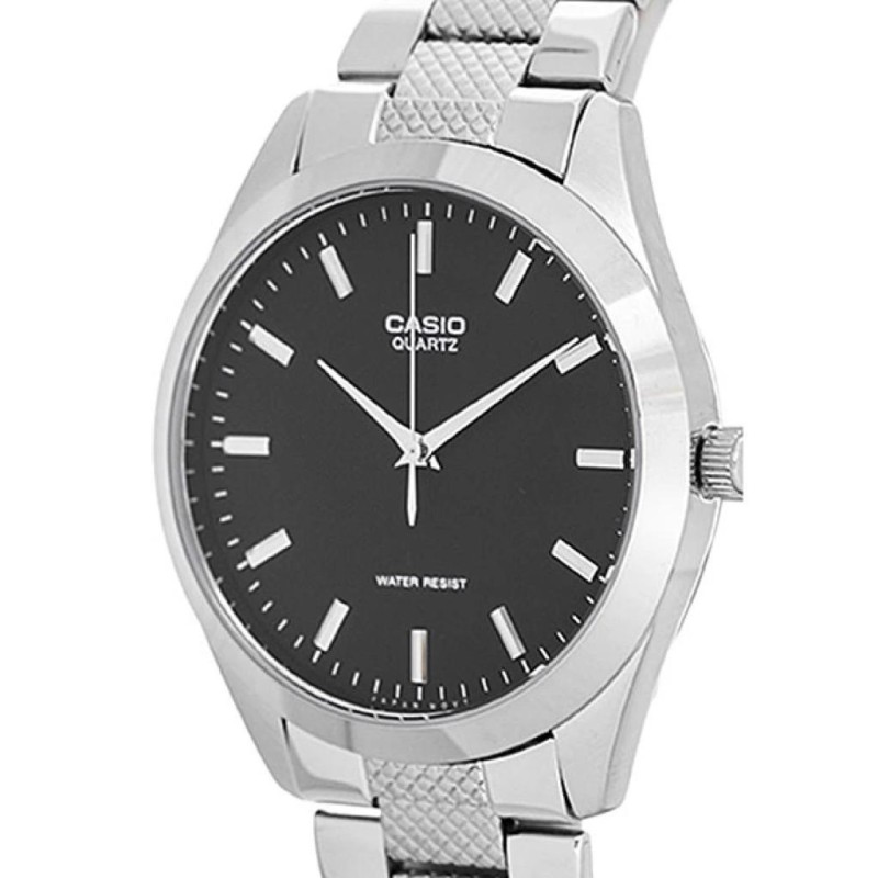 Жіночий годинник Casio LTP-1274D-1A — Класична модель з нержавіючої сталі та мінеральним склом