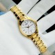 Жіночий годинник Casio LTP-1274G-7A Класичний з золотистим браслетом та мінеральним склом
