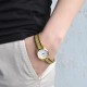 Жіночий годинник Casio LTP-1274G-7A Класичний з золотистим браслетом та мінеральним склом