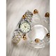 Женские часы Casio LTP-V002SG-9A – Классическая модель с минеральным стеклом и отображением даты