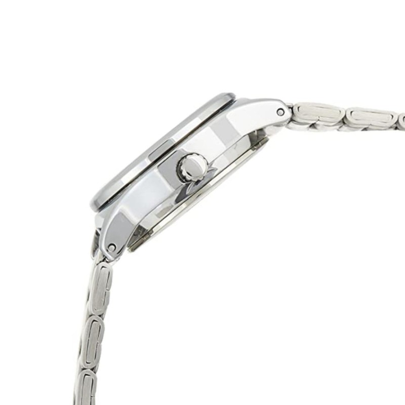 Жіночий годинник Casio LTP-V006D-7B — Класична модель зі сталевим браслетом та календарем
