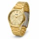 Жіночий годинник Casio LTP-V300G-9A золотистого кольору з багатофункціональним циферблатом