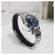 Чоловічий годинник Casio MTP-1370D-2A2 Classic з синім циферблатом та сталевим браслетом