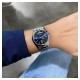 Чоловічий годинник Casio MTP-1370D-2A2 Classic з синім циферблатом та сталевим браслетом