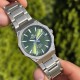 Мужские часы Casio Edifice EFR-S108D-3A с сапфировым стеклом и зеленым циферблатом