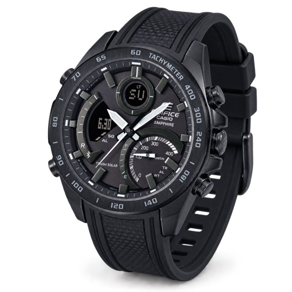 Чоловічий годинник Casio Edifice ECB-900PB-1A з Bluetooth та сонячною батареєю, спортивний дизайн