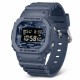 Мужские часы Casio G-SHOCK DW-5600CA-2 в синем корпусе с минеральным стеклом и водозащитой 20 ATM