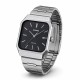 Мужские часы Casio MTP-B185D-1A с черным циферблатом и стальным браслетом