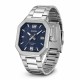 Мужские часы Casio MTP-B195D-2A с синим циферблатом и стальным браслетом