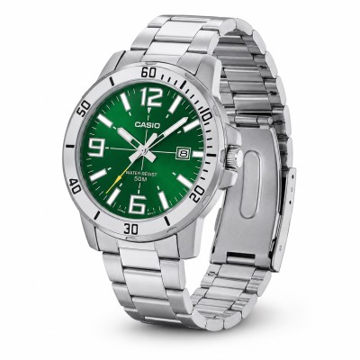 Чоловічий годинник Casio MTP-VD01D-3B
