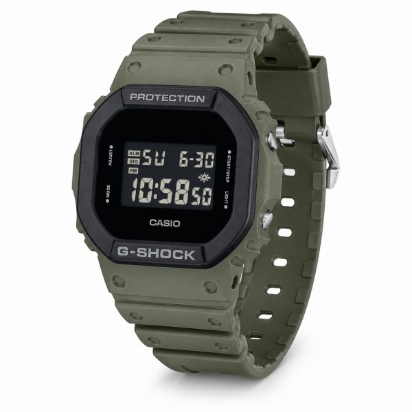 Мужские часы Casio G-SHOCK DW-5610UU-3 — тактические противоударные часы 20 ATM
