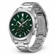 Чоловічий годинник Casio Edifice EFV-630D-3A з зеленим циферблатом та хронографом