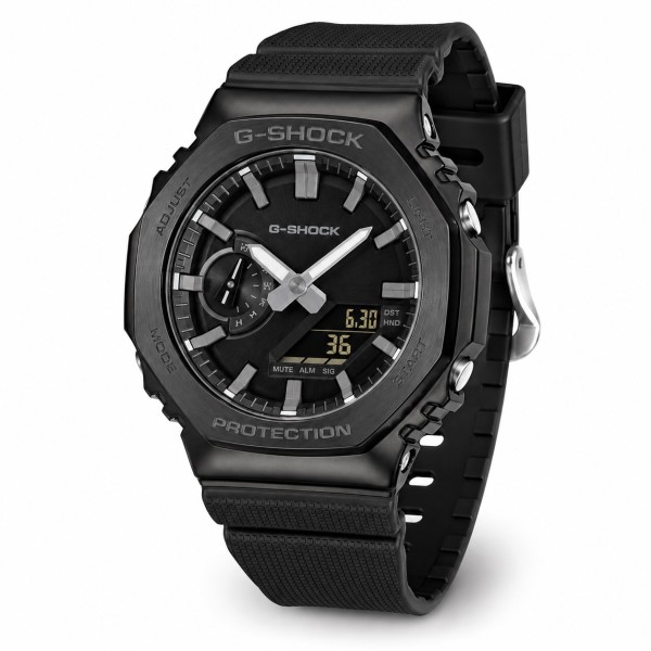 Мужские часы Casio G-SHOCK GM-2100LXB-1A — тактические противоударные часы с водозащитой 20 ATM