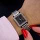 Женские часы Casio LTP-B190D-1B в прямоугольном корпусе из нержавеющей стали