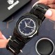 Чоловічий годинник Benyar BY-5203 Black-Blue з автопідзаводом та сталевим браслетом