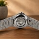 Мужские механические часы Benyar BY-5219 Silver-Green с автоподзаводом и зеленым циферблатом