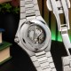 Чоловічий механічний годинник Benyar BY-5219 Silver-White з автопідзаводом та сталевим браслетом