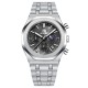 Чоловічий наручний годинник Benyar BY-5228M Silver-Black з хронографом та сталевим браслетом