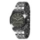 Чоловічий наручний годинник Guardo S03008-1 Black з металевим браслетом та календарем