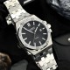 Чоловічий наручний годинник Guardo S03009-1 Silver-Black — класична модель з нержавіючої сталі