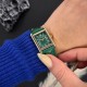 Жіночий наручний годинник Guardo 012834-4 з зеленим циферблатом та корпусом у золотистому кольорі