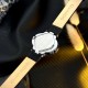 Жіночий годинник Guardo 012833-1 Silver-Black — класична модель з італійським дизайном та шкіряним ремінцем