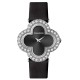 Жіночий годинник Guardo 012833-1 Silver-Black — класична модель з італійським дизайном та шкіряним ремінцем