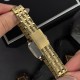 Жіночий годинник Guardo 012827-2 у золотистому корпусі з мінеральним склом