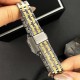 Жіночий годинник Guardo 012830-3 Silver-Gold з кварцовим механізмом та прямокутним корпусом