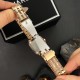 Жіночий годинник Guardo 012830-4 у кольорі Рожеве золото з прямокутним корпусом