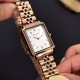 Женские часы Guardo 012803-4 в цвете Rose Gold с прямоугольным корпусом
